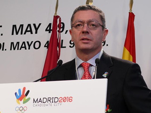 Ministro de Justicia, Alberto Ruiz Gallardón - INEAF