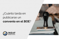 cuanto tarda en publicarse convenio en el boe