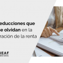 deducciones que más se olvidan en la declaración de la renta