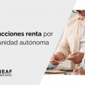 Deducciones renta por comunidad autónoma