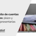 Depósito de cuentas anuales