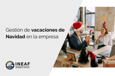 Gestionar vacaciones de navidad en la empresa