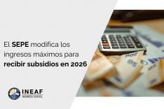 Ingresos máximos subsidios SEPE
