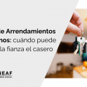 ley de arrendamientos urbanos fianza