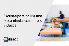 excusas y motivos para no ir a la mesa electoral