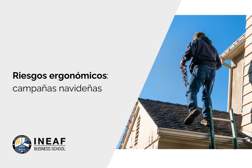 riesgos ergonómicos navidad