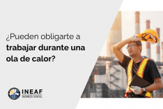 trabajar con una ola de calor